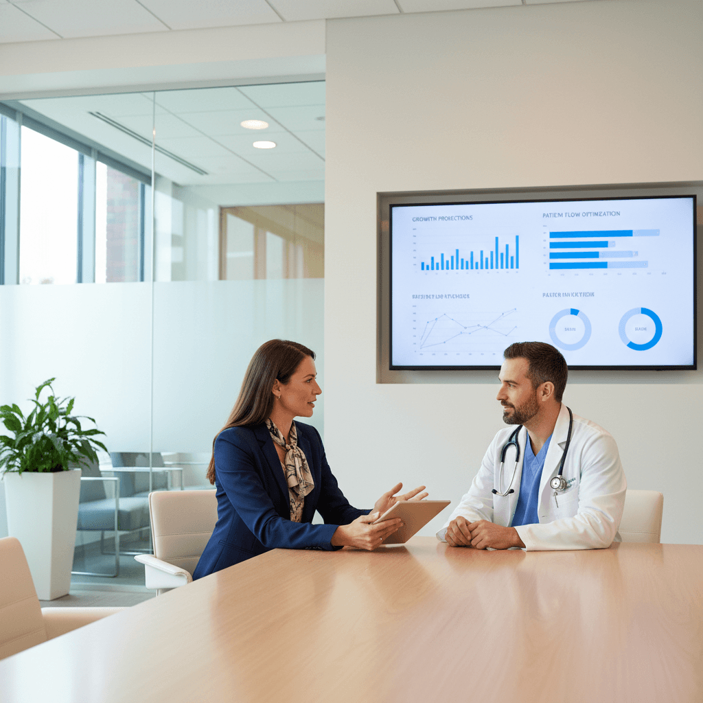 A dentist successfully transitioning her practice to a successor